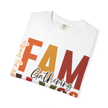Family Gathering 2025 T‑Shirt — Personalized Fall Reunion Tee
